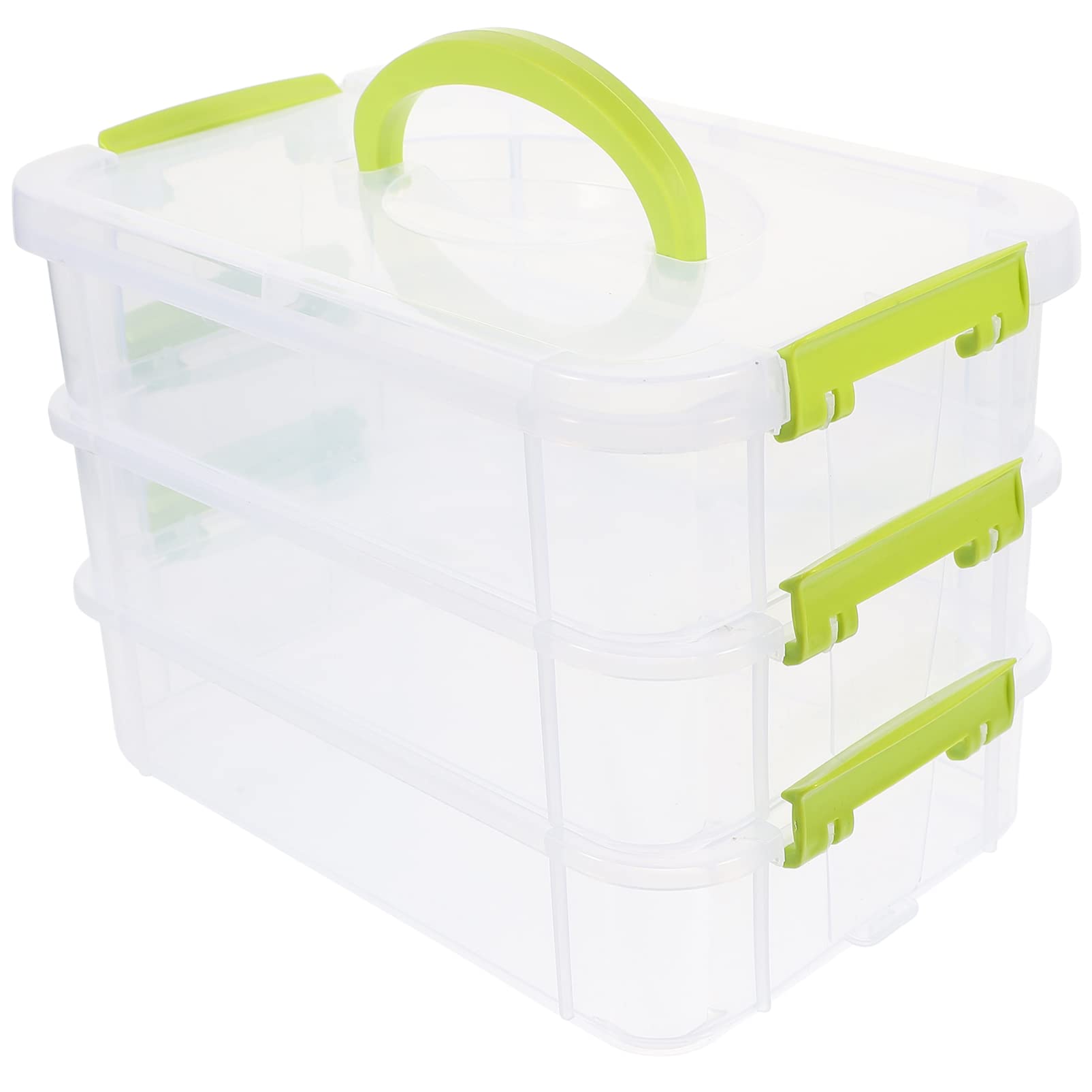 Amazon.com - 3-Tier Stackable Storage Container Box Handled